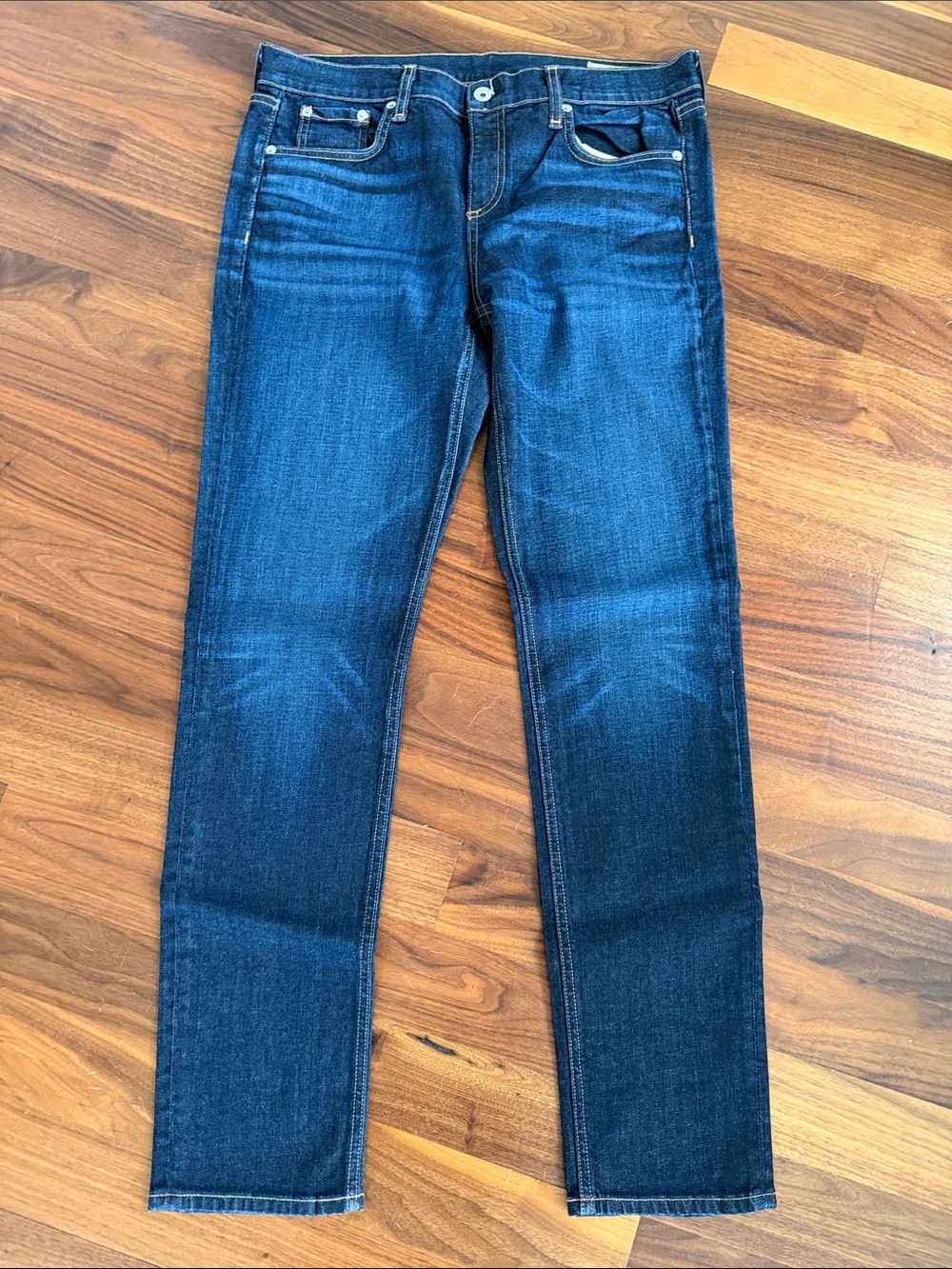 rag & bone Slim Indigo Blue Jeans